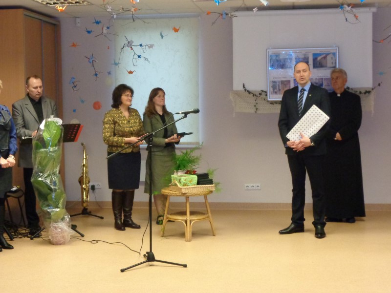 Sveikina Kalvarijos meras Valdas Aleknavičius